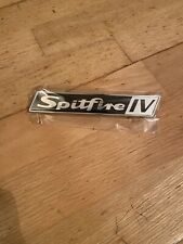 Triumph Spitfire Hood / bonnet Badge Brand New As Original OEM 624730