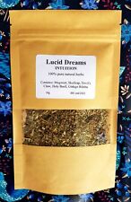 30g Lucid Dreaming INTUITION Herbs Skullcap Devils Claw Mugwort Tulsi Dream Tea