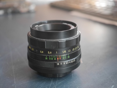 Helios 44m 58mm prime - f2,