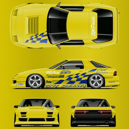 Haraguchi mazda 7 drift - haraguchi, rx-7