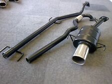VAUXHALL ASTRA Mk4 HATCHBACK 1.8L 16V SPORTS EXHAUST SYSTEM 2001-2005 SQUARE TIP