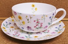 Meadow Flowers Cup Saucer Bone