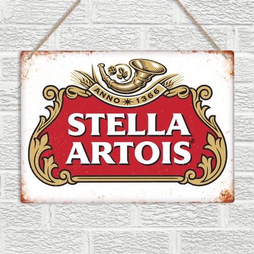 Stella artois metal wall - artois, sign