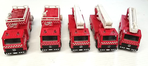 Lot five fire truck - five-,