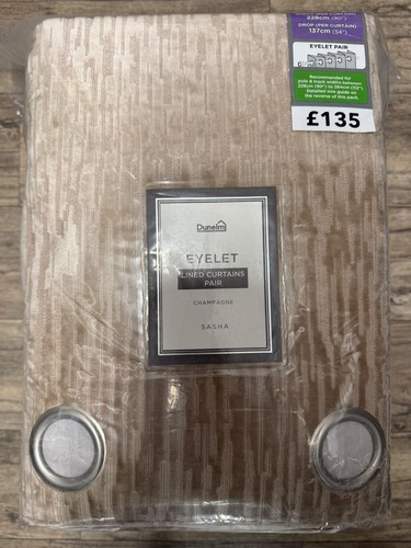Dunelm sasha cut velvet eyelet - dunelm,
