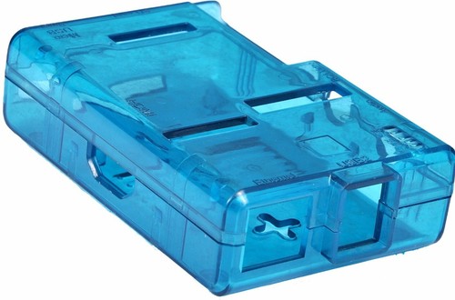 Raspberry model blue - b, case
