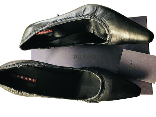 Rrp 495 prada - leather, shoes