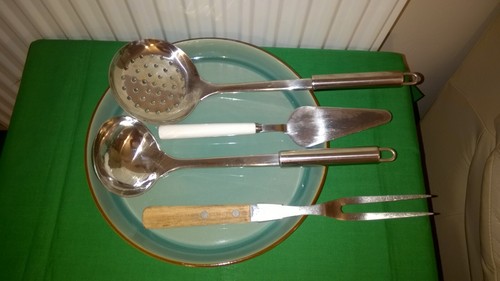 Kitchen utensils mixed vintage - utensils,