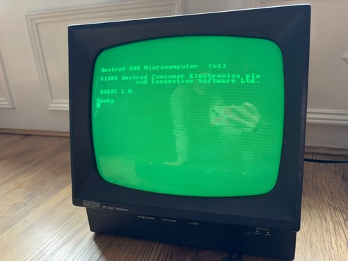 Vintage amstrad gt64 green - gt64,