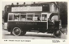 1920 Thames valley Bus Reading Berkshire Pamlin Prints repro photo postcard M581