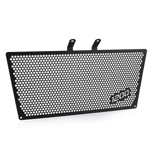 Motorcycle radiator guard