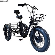 Foldable electric tricycle