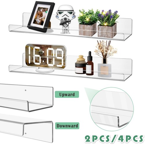 Clear acrylic wall - clear,