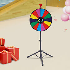 18" Color Prize Wheel Dry Erase Tripod for Trade Show Fortune Spinning Game