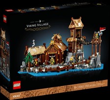 Lego ideas viking village - lego,