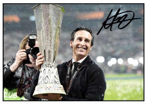 10962 unai emery signed - 10962.,