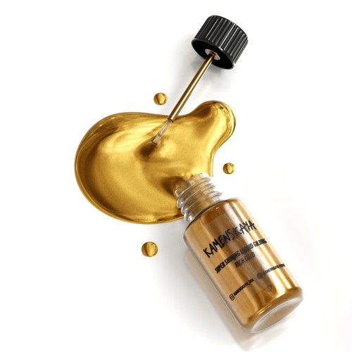 Liquid gold leaf paint alcohol - gold,