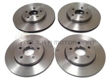 FOR JAGUAR X TYPE 2.0 2.2 2.5 3.0 V6 2001-2009 FRONT 2 & REAR 2 BRAKE DISCS SET