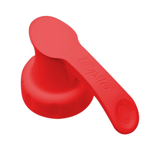 Red topster milk pourers - red,