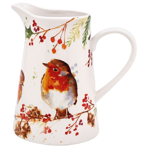 Winter robin bird - winter,