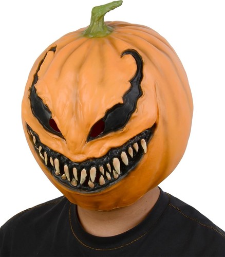 Creepy pumpkin mask scary - pumpkin,