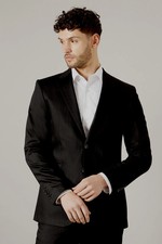 Burton Black Suit Jacket Mens