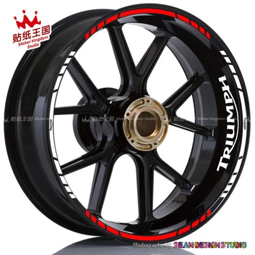Triumph wheel rim decals - wheel,