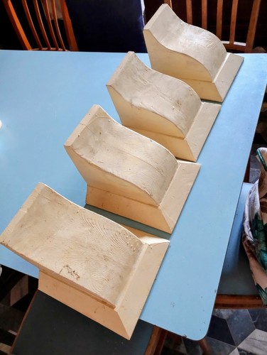Large wooden corbels - large, (shelf
