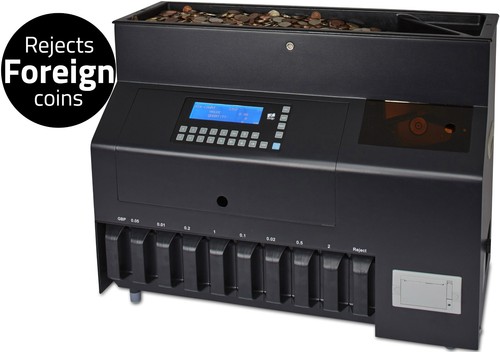 Coin money counter sorter - coin,