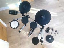 Yamaha DTX550K Electronic Drum Kit With Protection Racket Case & Extras