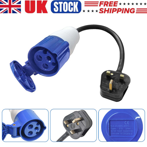 13amp 16amp adapter - to, 250v