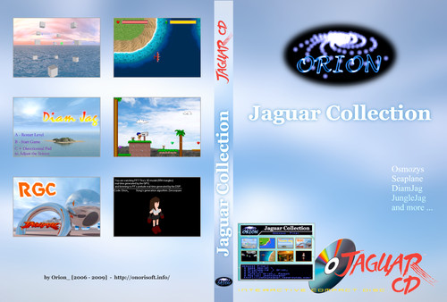 Atari jaguar game orion - atari,