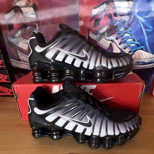 Nike shox black silver - nike, low
