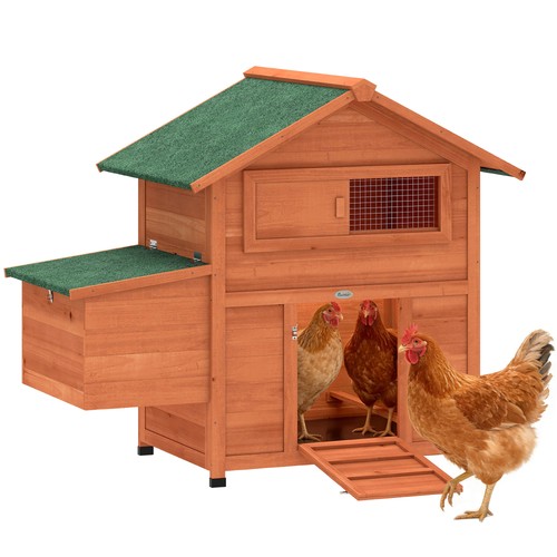 Pawhut chicken coop wooden - chicken, coop,