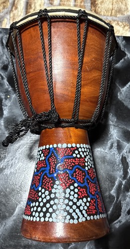 Djembe drum african - -,