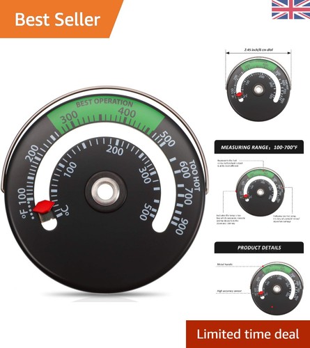 Magnetic stove thermometer - thermometer,