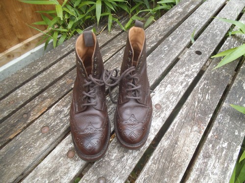 Church cheaney tweed brogue - tweed,