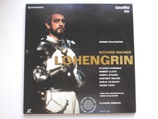 Wagner Lohengrin 2xLD Pioneer PLMCD00011 M/EX 1990 double 12" laser disc with...