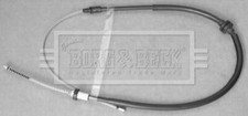 Borg & Beck Handbrake Cable LH & RH - BKB3754