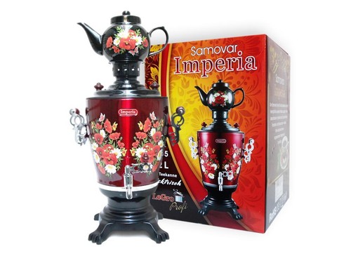 Samovar imperia with teapot - imperia,