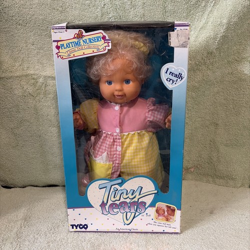 1994 tiny tears doll crying - 1994,