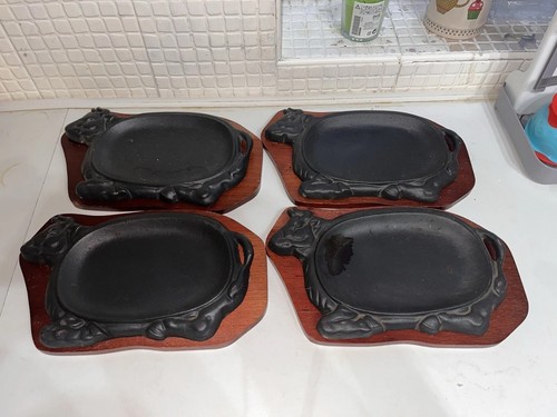 Cast iron cow - iron, plates