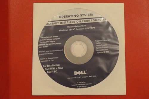 Dell recovery vista - dell,