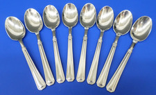8 - Pfaltzgraff PROVIDENCE All Glossy 18/8 Stainless Flatware 6" TEASPOONS