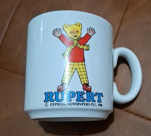 Rupert the bear mug - bear, vintage