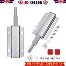 2-10x Heavy Duty Metal Push To Open Catch Cabinet Door Kitchen Wardrobe Hardware
