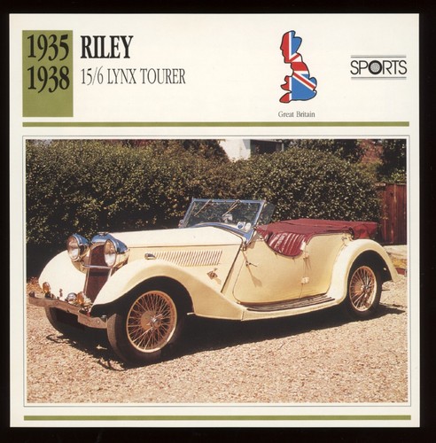 1935 1938 riley - riley, lynx