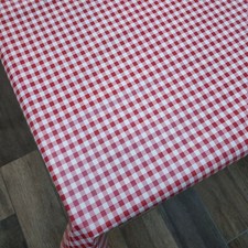 Raspberry Red Small Gingham