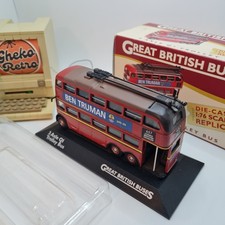 Great British Buses: 3 Axle QI Trolley Bus - Atlas Vintage Die-Cast 1:76
