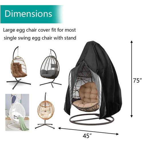 Waterproof wicker egg chair - egg,